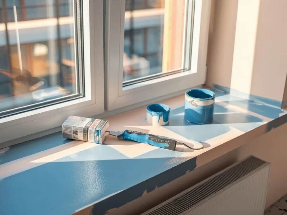 Jaką farbą pomalować parapet PCV, by uniknąć problemów z malowaniem?