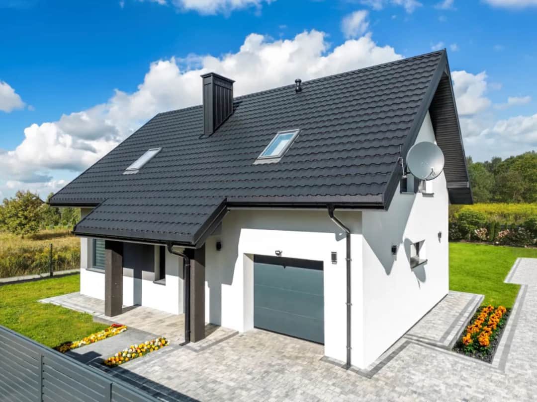 Czarny dach jaka elewacja – idealne kolory, które zachwycą każdego